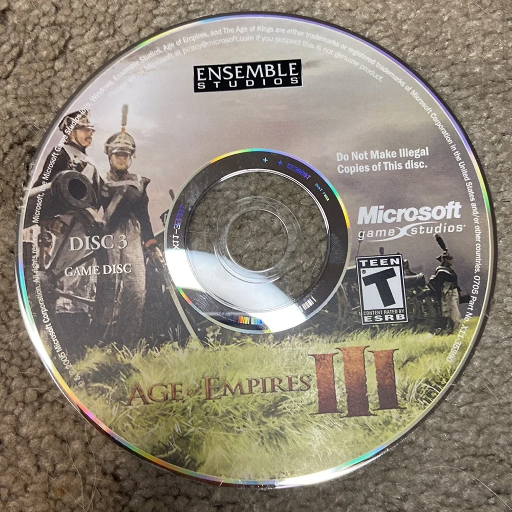 Age of Empires III PC Game Windows with Case and Manual Historical Gameplay RTS